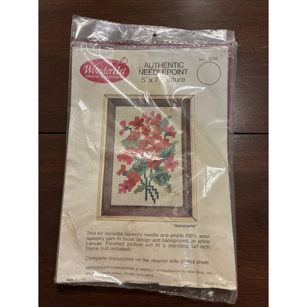 Vintage Wonder Art Needlepoint Kit 5